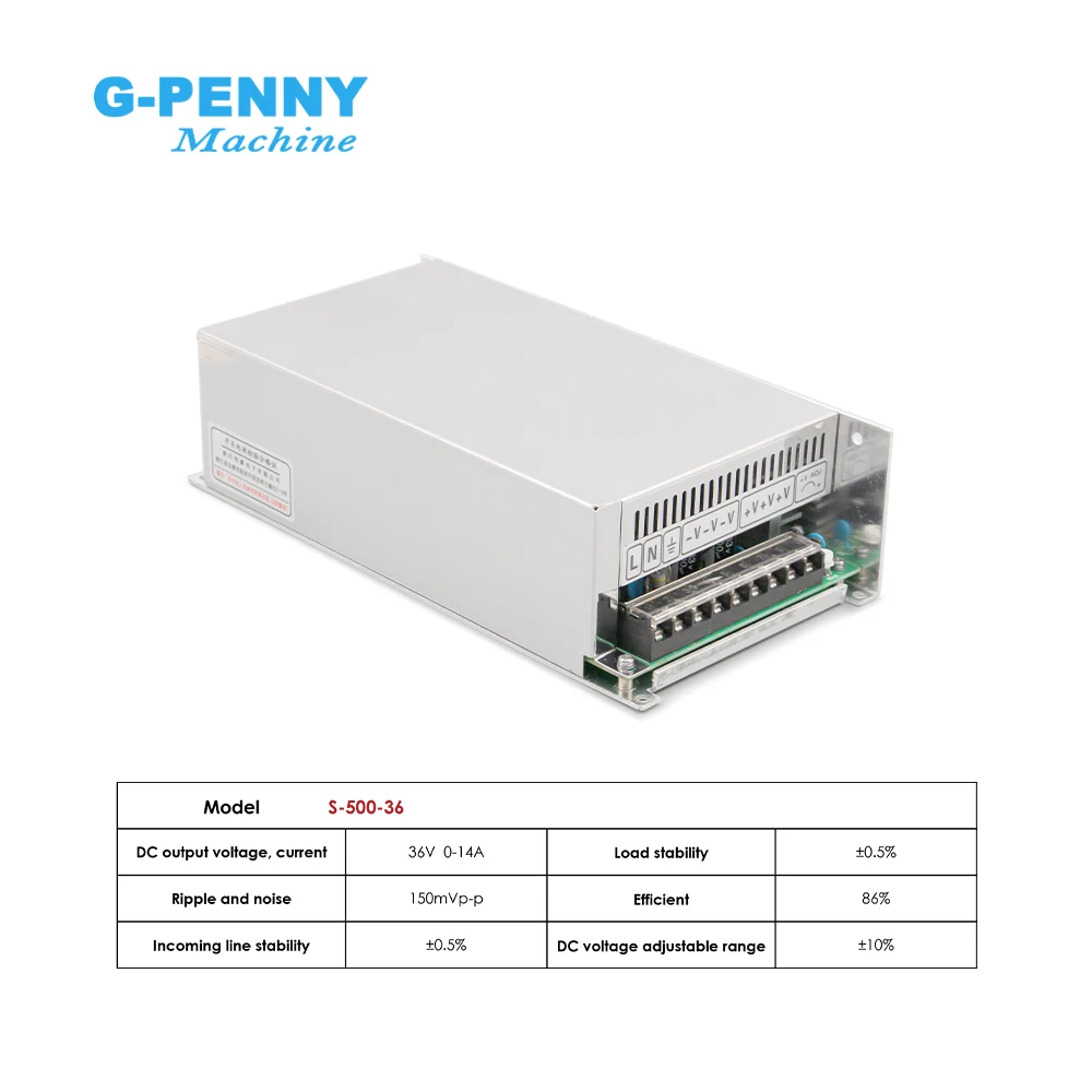 G Penny CNC 4แกน Stepper Motor ชุด X-Y-Z-A แกน8.5Nm 2.2Nm & Power Supply & DB25 4แกน XHC USB 1Mhz