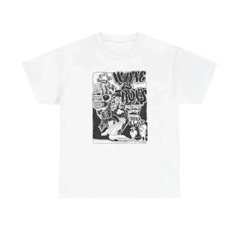 Retro Store T Shirt Wayne Ron's Record Shop NWT S 5XL