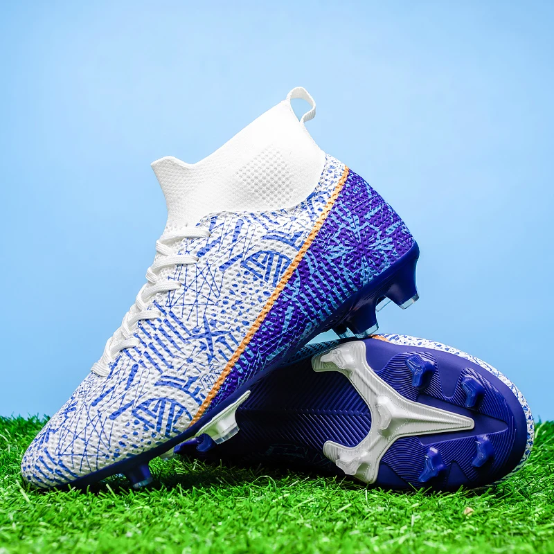 

2025 Football Shoes Kids Soccer Shoes Society TF/FG School Football Boots Cleats Grass Sneakers Boy Girl Outdoor Athletic Traini