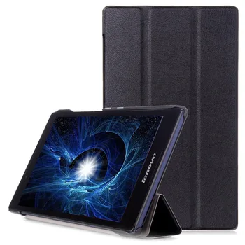 레노버 Tab2 A8 Tab3 8 태블릿 케이스 커버-레노버 탭 2 A8-50 탭 3 TB3-850F 케이스 용 초경량 슬림 스마트 커버