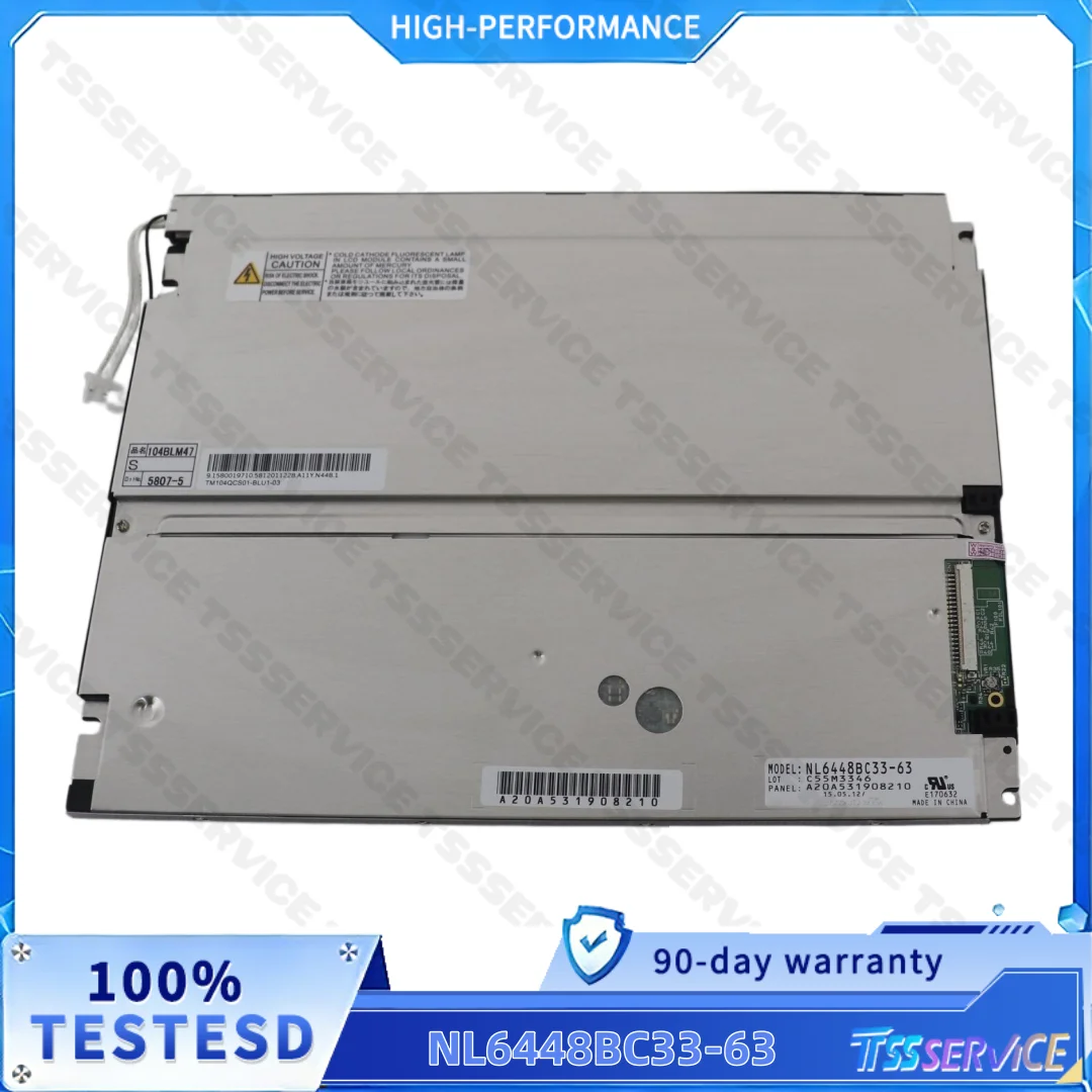 NL6448BC33-63 10.4 inch 640*480 Resolution LCD panel fast shipping