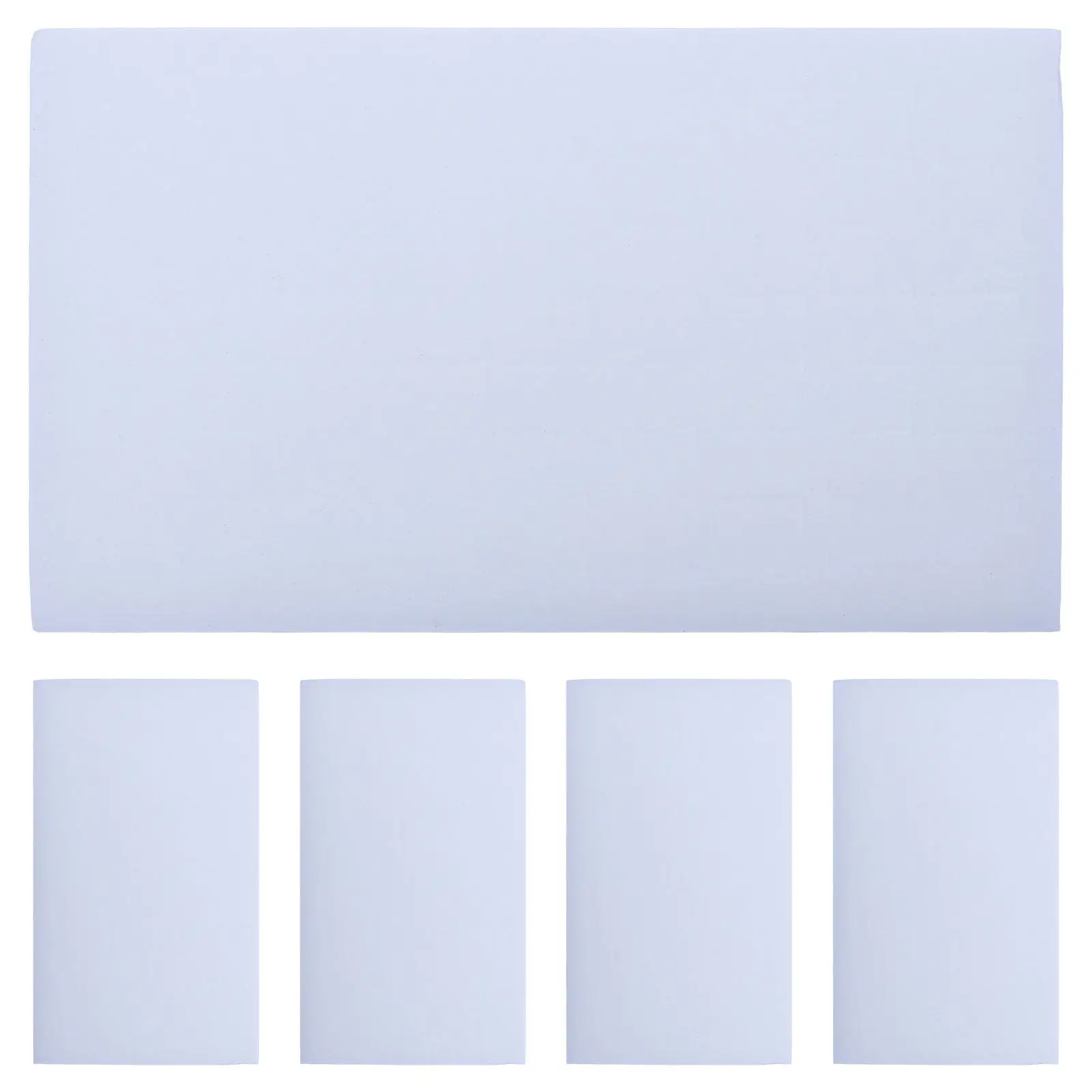 5Pcs Jewelry Box Foam Insert White 72 Slots Soft Tray Liner for Rings Earrings Brooches Display Organizer Jewelry Storage
