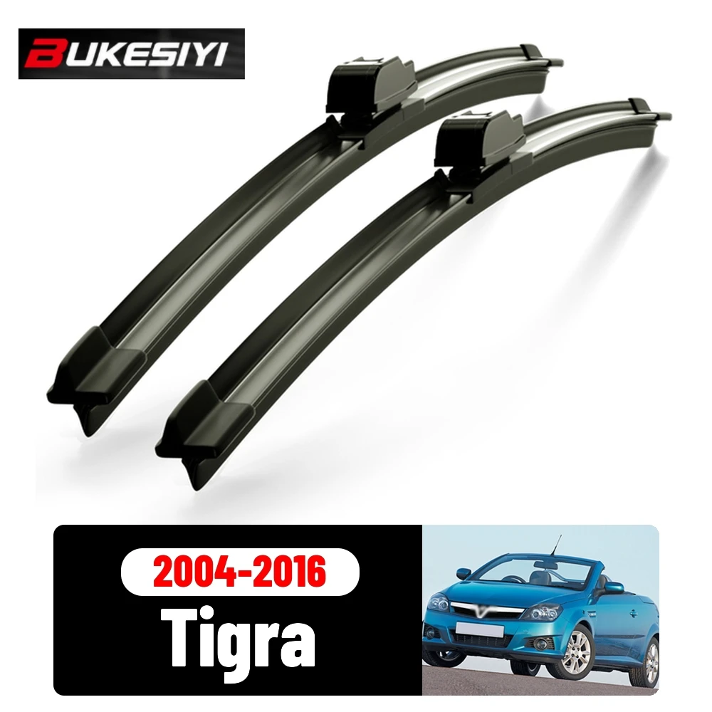 2PCS Front Wiper For Opel Tigra 2004-2016 Silent Durable High Quality Windshield Wiper Blades Accessories 2008 2010 2012 2014