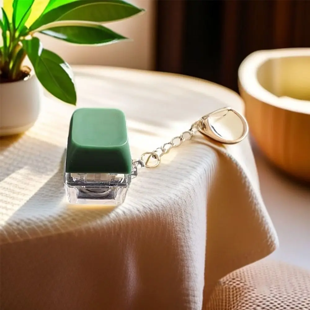 Relaxing DIY Keyboard Fidget Keychain Keys Button Keycap Finger Keyboard Caps Pass The Time Relief Stress Pinch