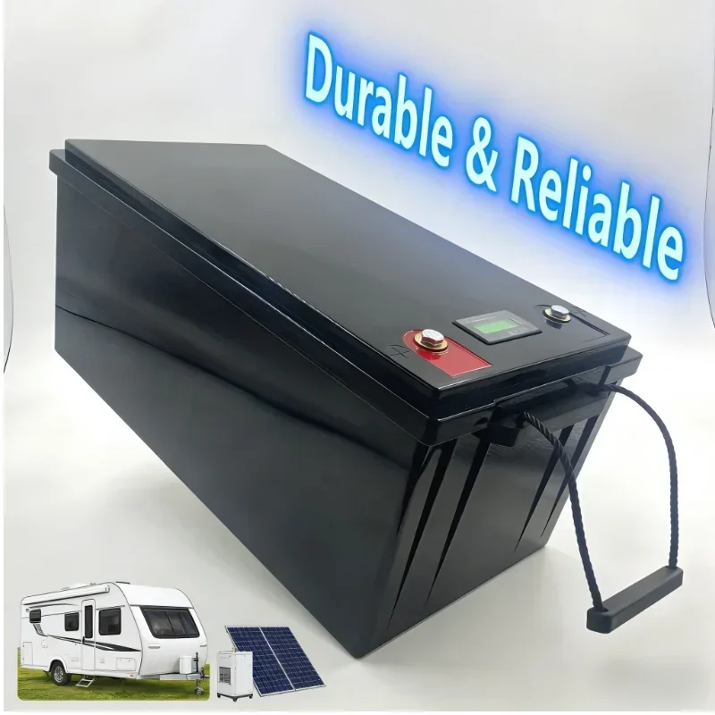 Mecharm Energy 48V LiFePO4 Battery Pack, 80Ah-150Ah, Built-in BMS with Bluetooth & LCD Display, for Solar Storage, Inverter, Mot