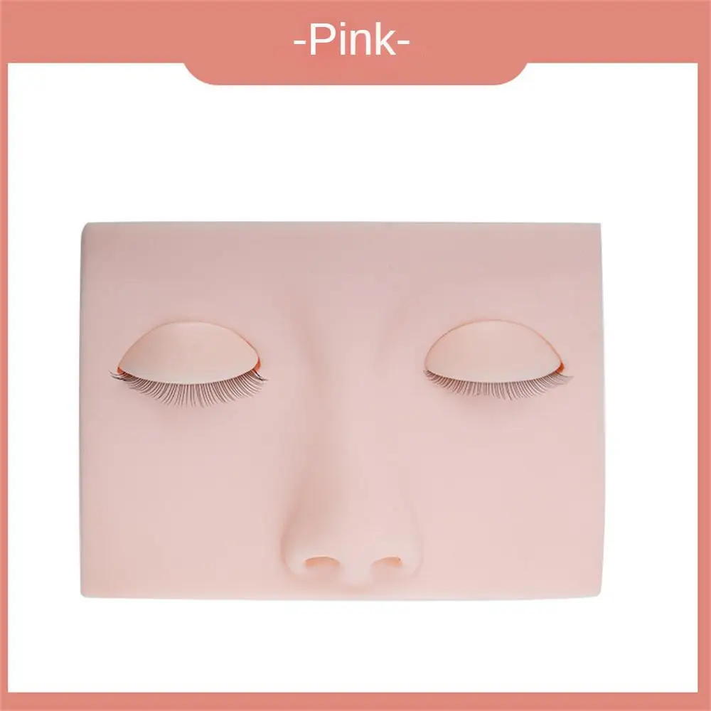 Beleza e Saúde Eye Head Model, Real Durable Silicone Head Mold, Pequeno Luz Enxertando Cílios Exercícios, Real Use, 1 3 5Pcs