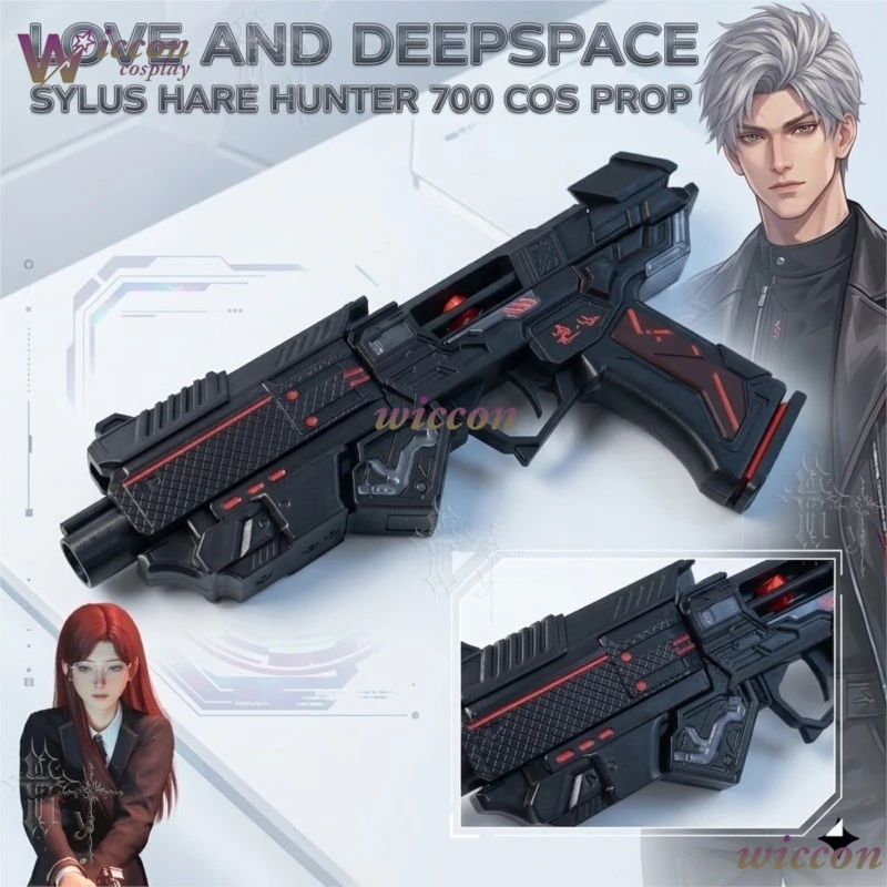 Love and Deepspace Sylus Hare Hunter 700 Cos Prop 30cm Non Shooting Model For Comic Con Anime Role Play Display Collection ​​​