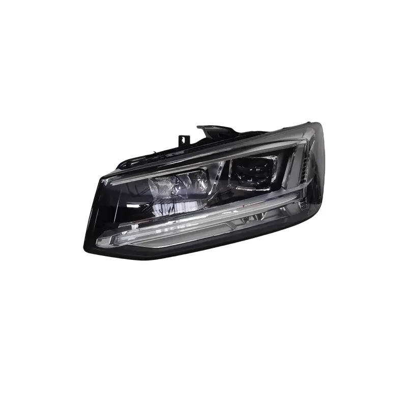 مصابيح أمامية LED جديدة عالية الجودة لسيارة Audi Q2 2018-2020 6000k درجة حرارة اللون مباشرة من الشركة المصنعة #2