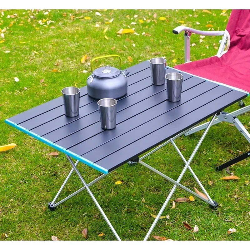 

Aluminium Alloy Ultra Light Folding Desk Camping Outdoor Furniture Picnic Tables Portable Foldable Table