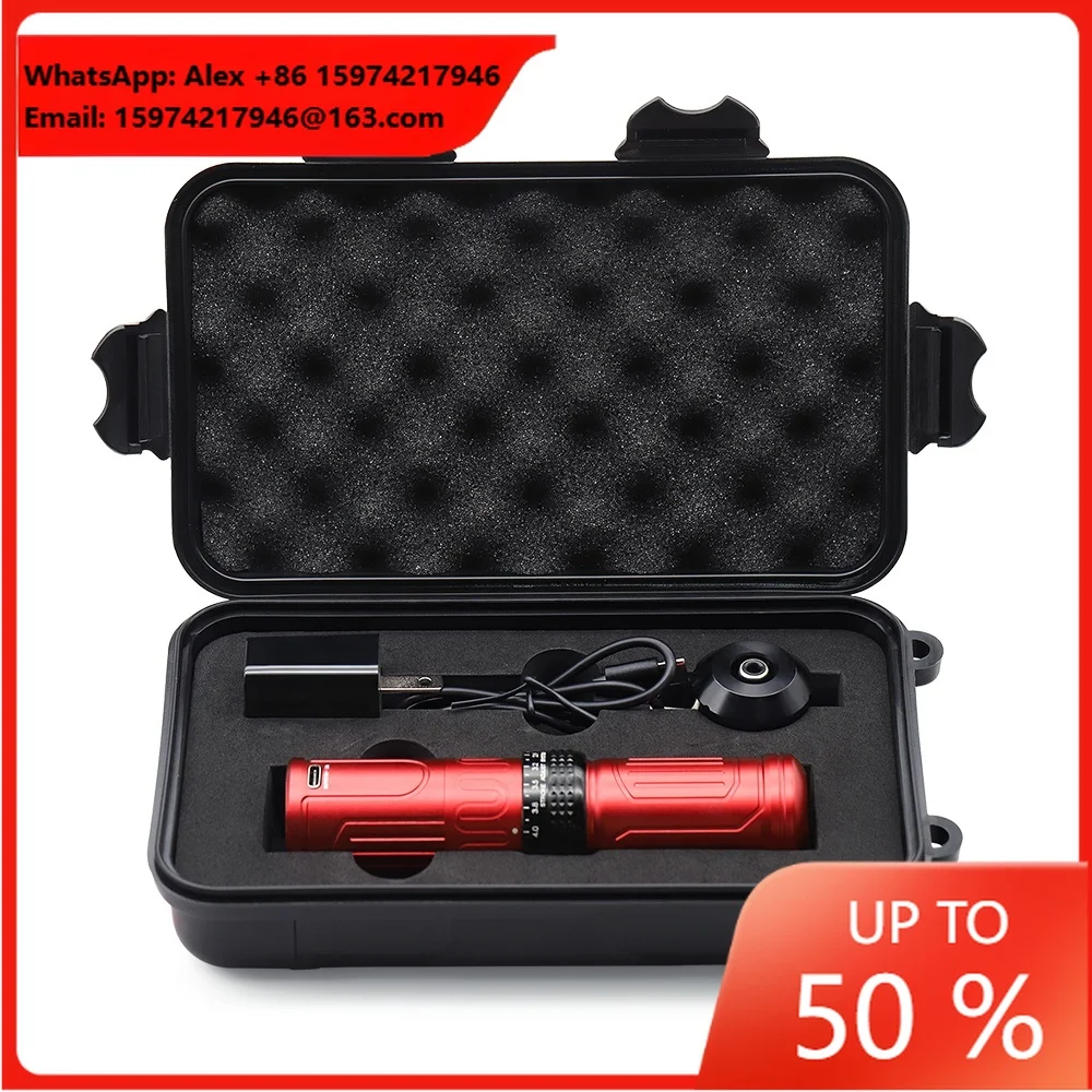High Quality Adjustable Stroke MO Armor Wireless Tattoo Battery Pen Machine Brushless Motor