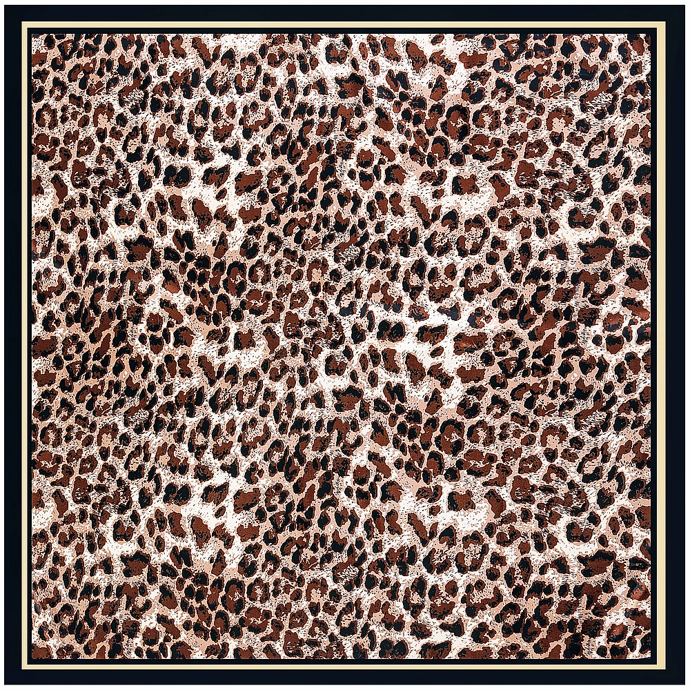 2022Europe's New Hot Selling All-Match Leopard Pattern Women's Leisure Tourism Fashion Shawl Large Square Scarf Muslim Headscarf