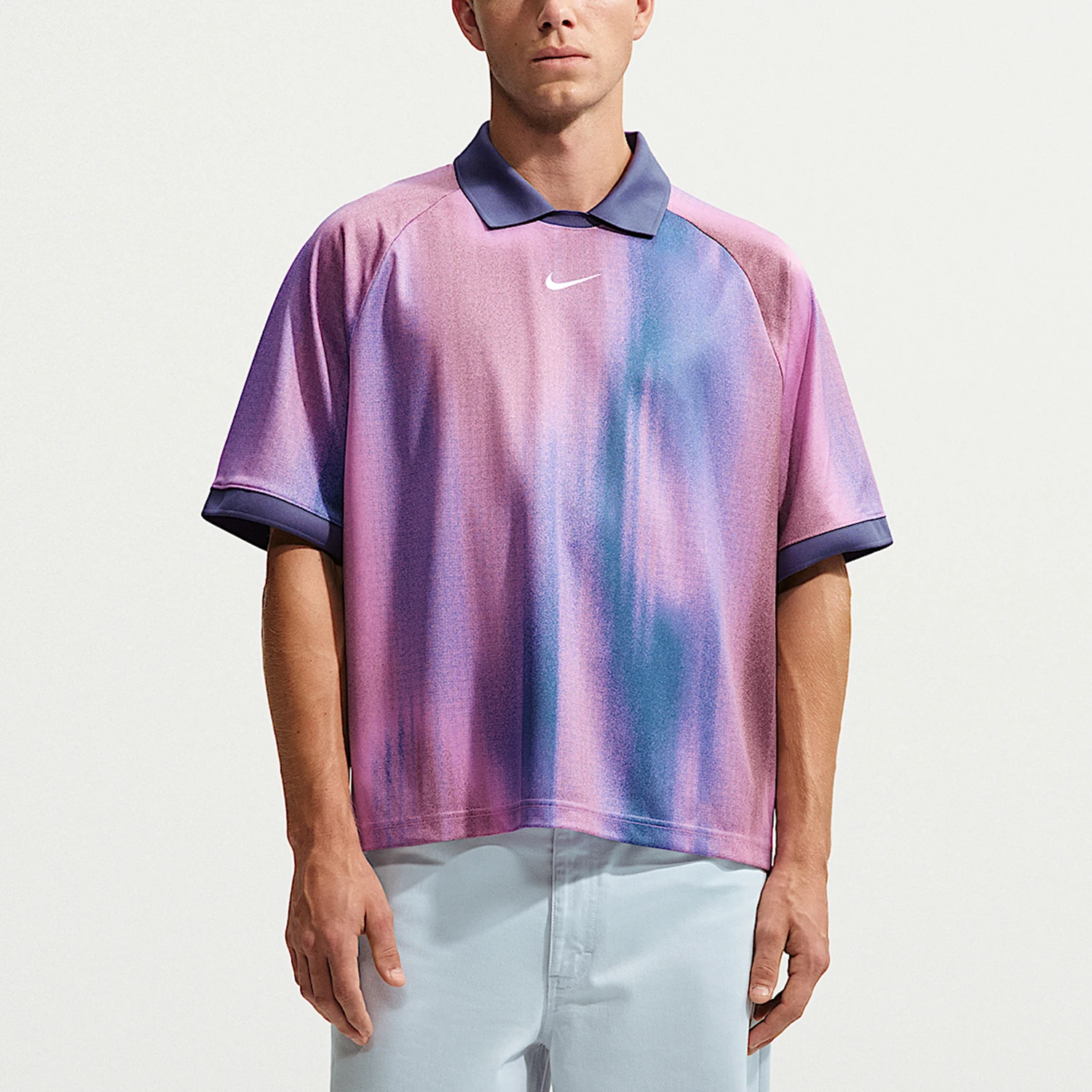 Nike genuine SB Sunset men's short sleeved loose and fashionable polo shirt IR8699-561