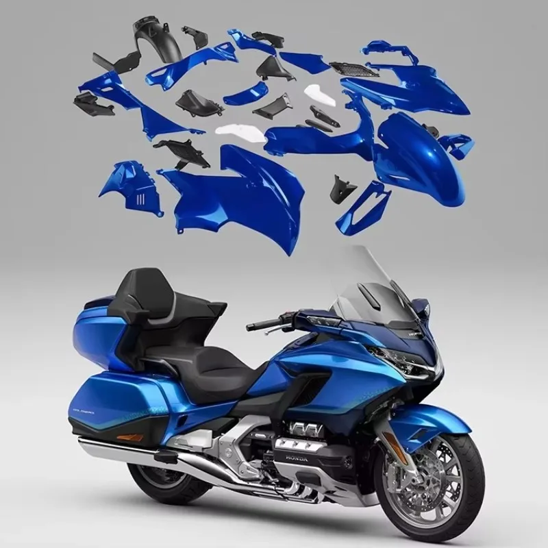 

Painted Blue Bodywork Full Fairing Set Fit for Honda Goldwing GL1800 2018-2025 Brand New High Performance ABS！！