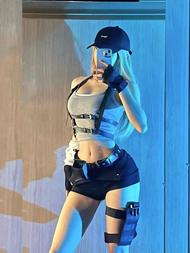 

Waist Bag Women Leg Black Waist Fanny Packs Belt Bag Luxury Nylon Chest Handbag Black Color New Fashion High Quality Belt Bag