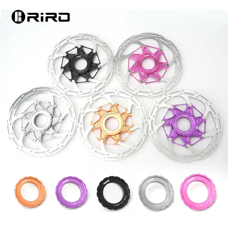 

Ротор центрального замка велосипеда RIRO - полый ротор дискового тормоза с рассеиванием тепла для дорожных и MTB 140 мм/160 мм