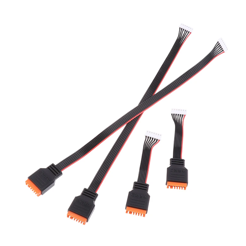 2pcs 10cm/30cm Charger Extension Cable Balanced Head for 2-6S Lithium Batteries Suitable for HOTA D6Pro ISDT Q6 M8 M6