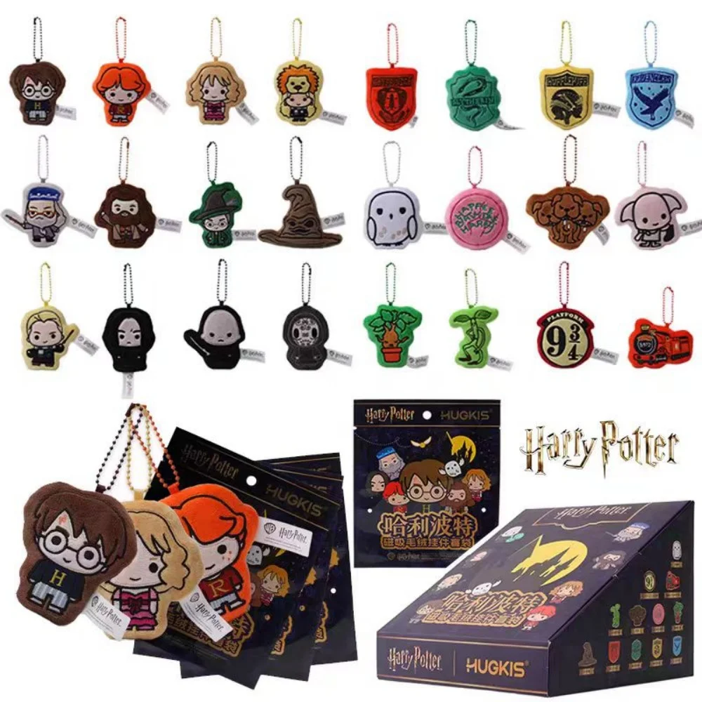 

Подлинная магнитная плюшевая кукла Гарри Поттера, слепая сумка Kawaii Ron Hermione, мультяшный мини-рюкзак, декоративные куклы, подарок-сюрприз для девочек