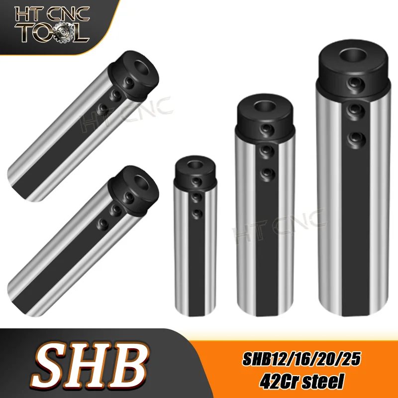 SHB12 SHB16 SHB20 SHB25 Smallhole Boring Holder 3mm 4mm 5mm 6mm 7mm CNC Lathe Cutter Holder Knife Pouch Internal Reducing Sleeve