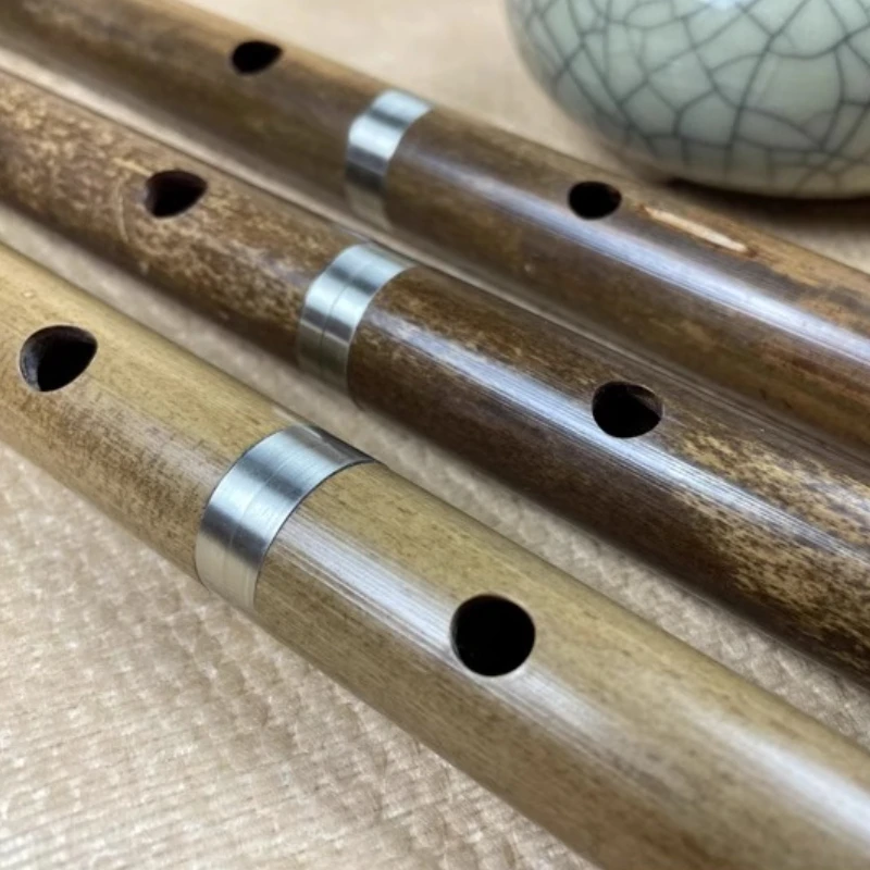 Bamboo Flute 2 Section Professional Transverse Flute Beginner Adults Playing Wind Musical Instrument Traditional Ethnic Flutes