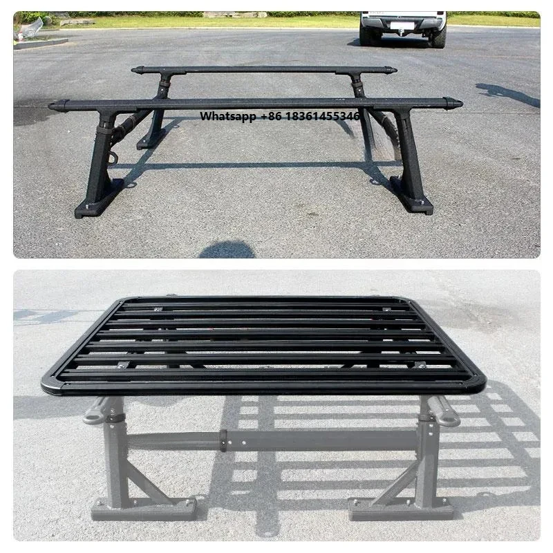 

Pickup Accessories Roll Bar With Bracket Roof Rack Lage Truck Back Rack
