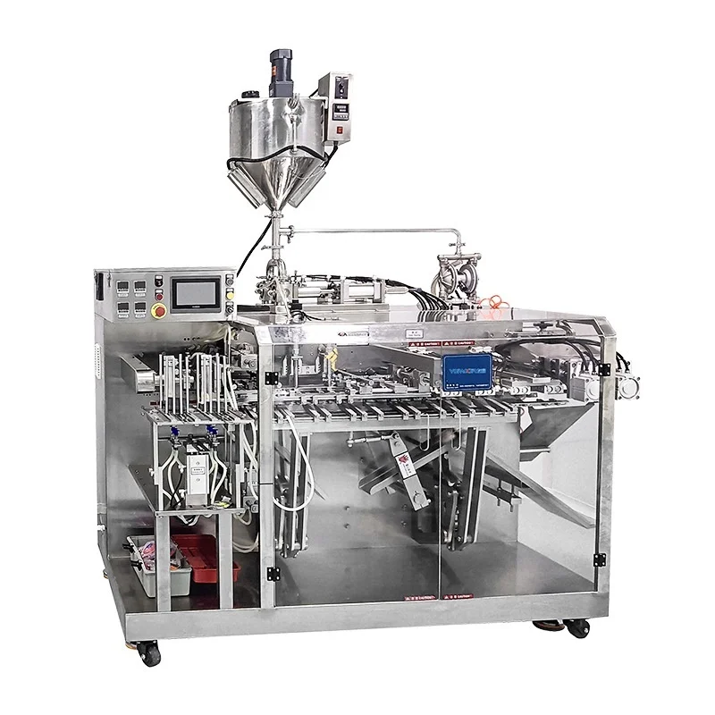 Fruit And Vegetable Enzyme Flavored Beverage Packaging Machine, Powder Granule Liquid Feeding Bag Packaging Machine