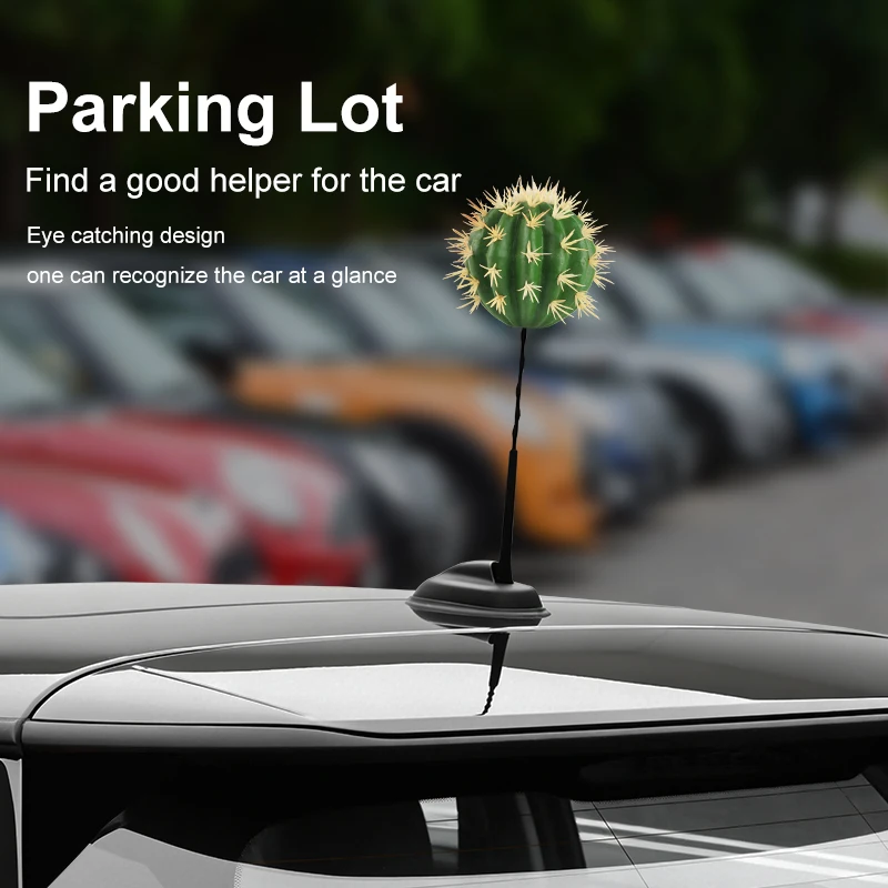 Car Roof Antenna Cactus Shape Foam Ball For Mini Cooper F56 F60 F55 F54 F66 J01 J05 R56 R60 Car Exterior Decorative Accessories