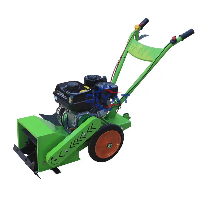 Hot sale rotary tiller rice paddy tiller Grass spading machine