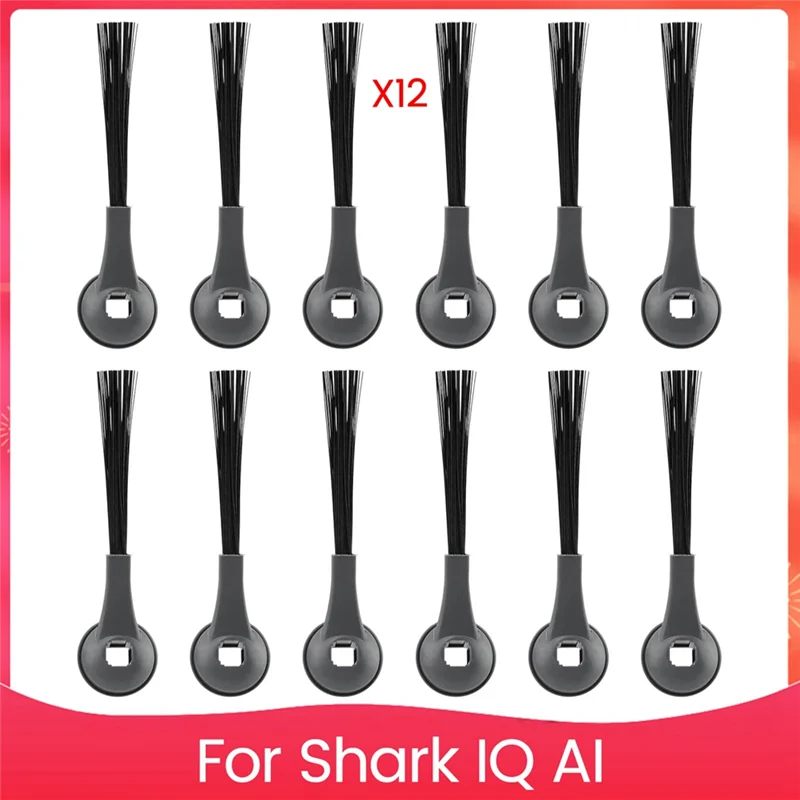 

12Pcs Replacement Parts For Shark IQ And AI Series Robot Vacuum Accessories, Replacement Side Brushes-A68E