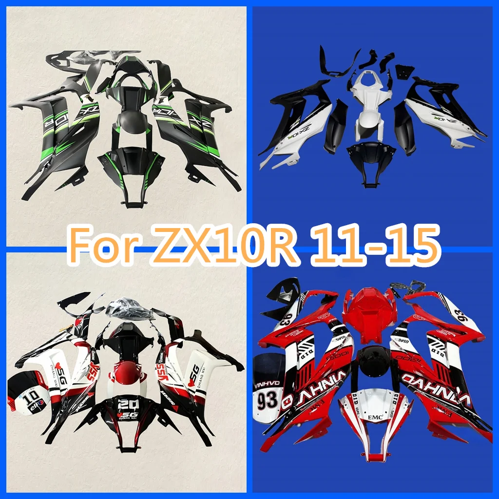 Prime Fairing Set For Ninja 2011 2012 2013 2014 2015 ZX-10R 11-15 Motorcycle Body Repair Bodykit 100% Fit Injection Mold