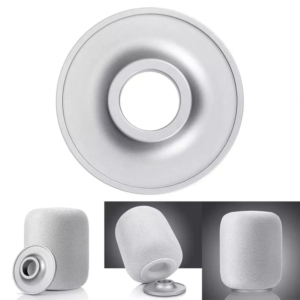 Non-slip Anti-scratch Holder Silicone Speaker Base Pad Speaker Holder Stand for Apple HomePod Smart Support for Apple HomePod