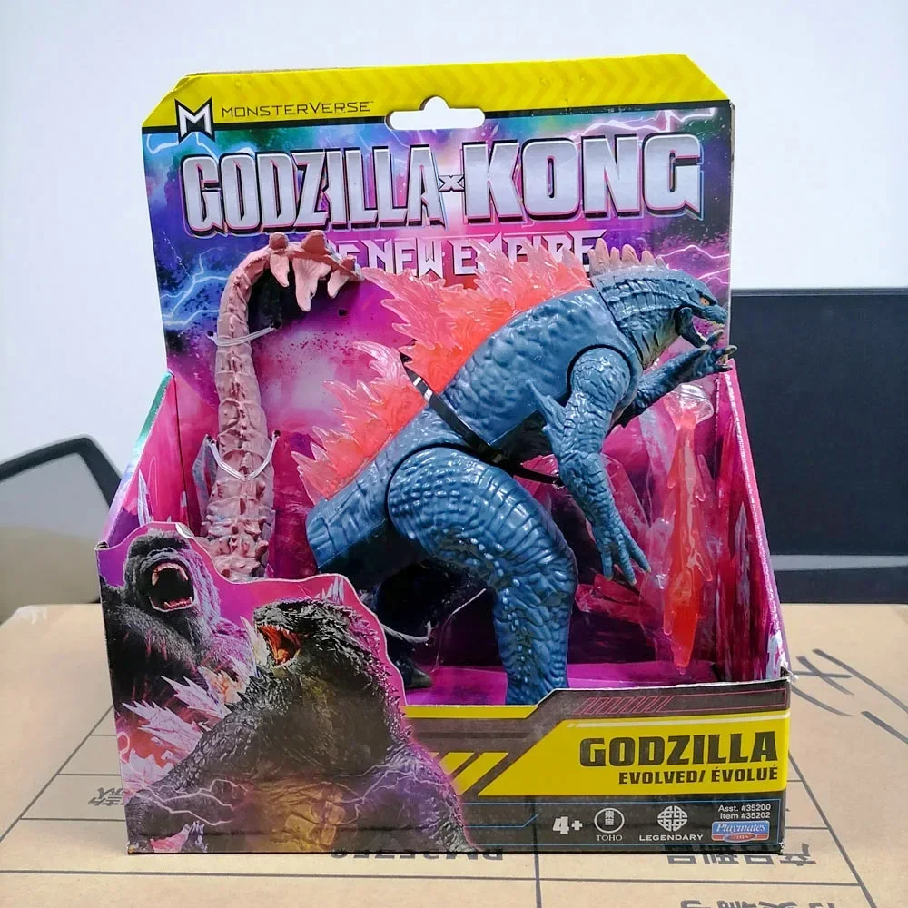 Playmates Godzilla Vs Kong Gojira New Empire 2024 Joints Movable Doll Figures Model Boys Kids Birthday Gifts Collectible