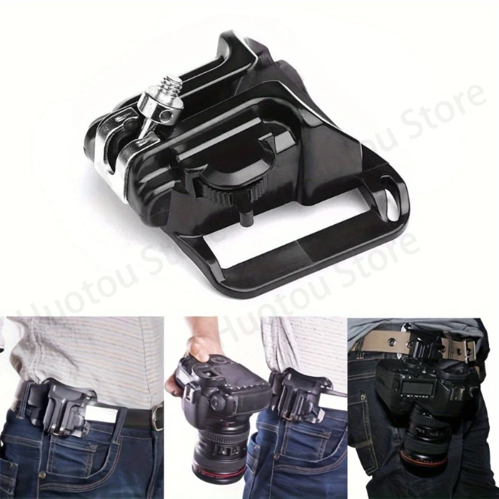 Fast Loading Holster Hanger Quick Strap Waist Belt Buckle Button Mount Clip Camera Video Bags For Sony/Canon/Nikon DSLR Camera