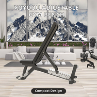 Portable Sit up Chest Multipurpose Gym Adjustable Incline Weight Lifting Dumbbell Bench Press Equipment