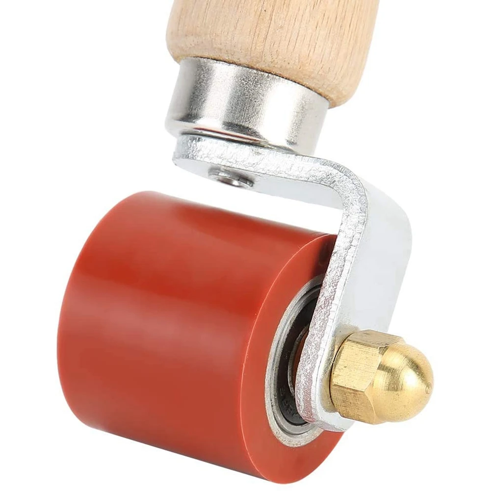 Nuovo rullo di pressione manuale, rullo di pressione in silicone da 28 mm per PVC/TPO/EPDM Strumenti per coperture Strumenti per pavimenti Strumento di saldatura