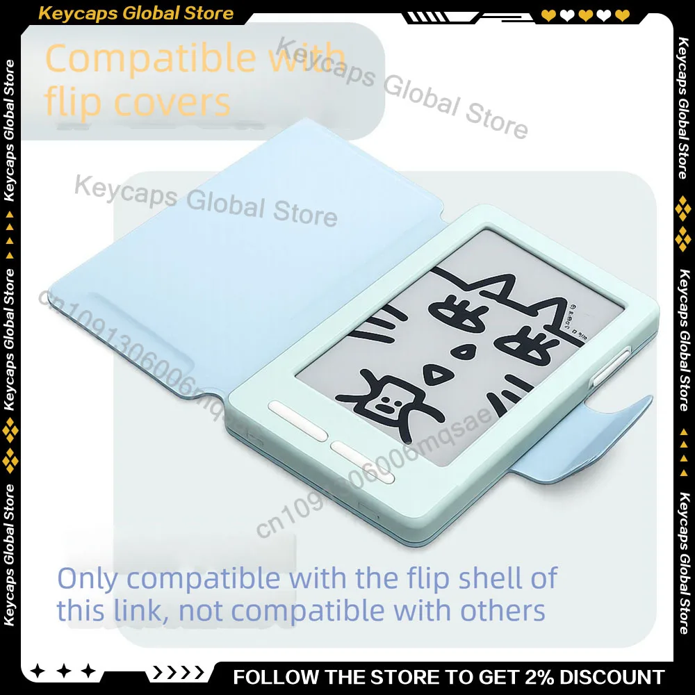 Murphy M4 CNC All-inclusive Protective Case with Magnetic Flip Case PLA 3D Print Electronic Paper Ink Screen Protective Shell