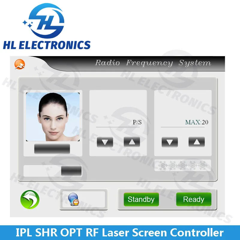 OPT SHR IPL Spare Parts 8 Inch LCD Screen With Controller Board