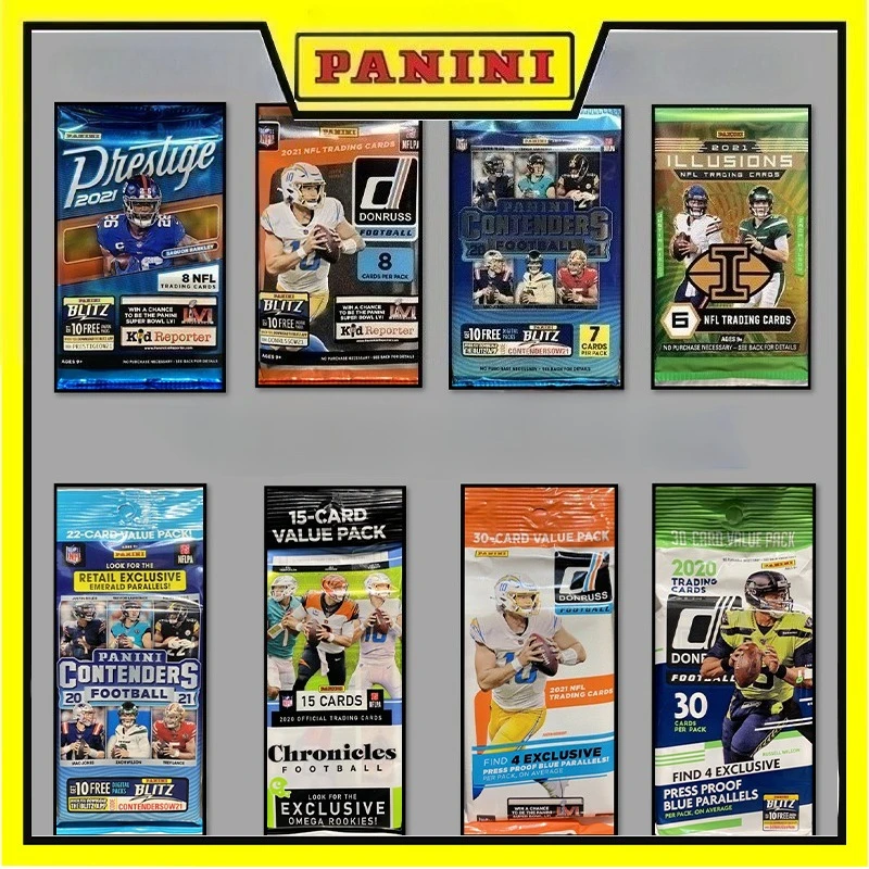 

2020 Panini NFL Star Card Donruss Football Trading Cards Value Fat Single Pack