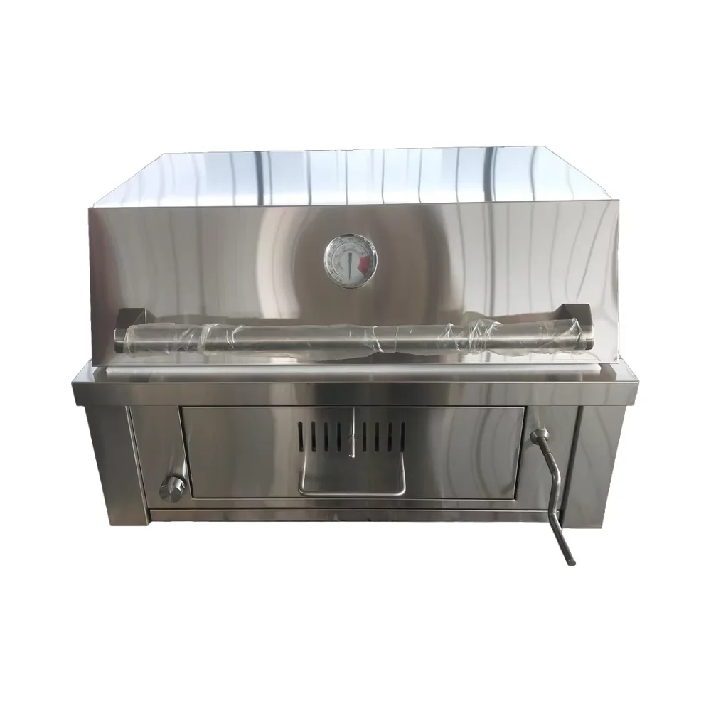 High Quality Outdoor Garden Built Charcoal Bbq Grill Smokeless Grill Adjustable Machine Foldable Stainless Steel Bbq Grill