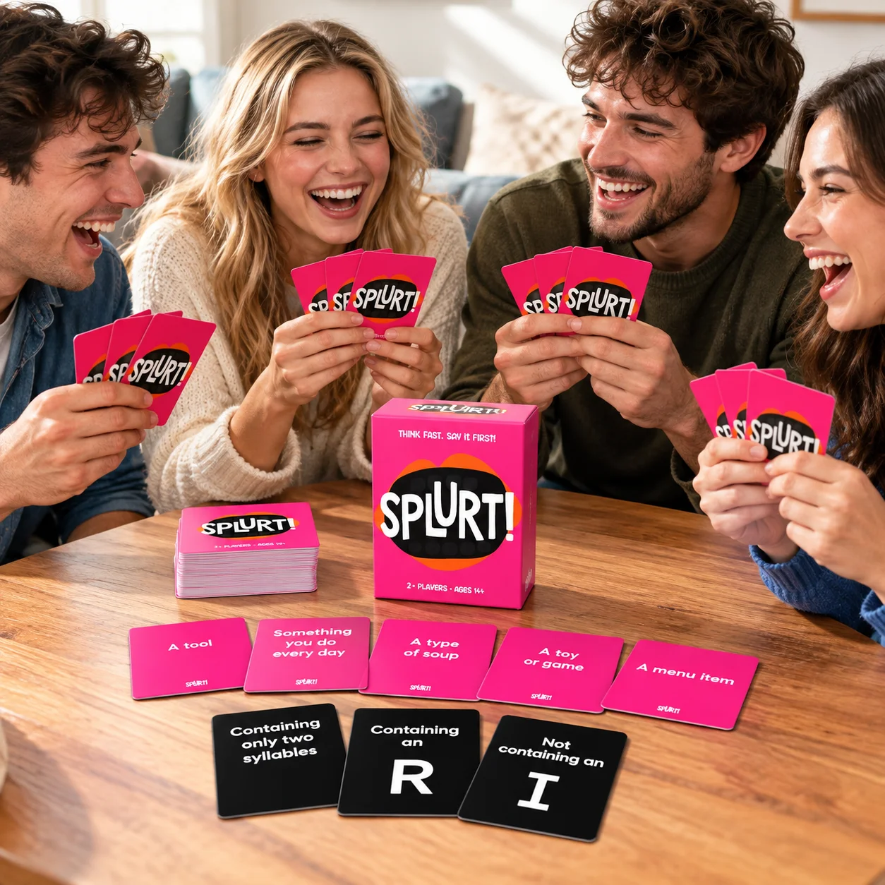 SPLURT! 100 Karten, schnelles  – Quick Games Party Bewertung und Preis