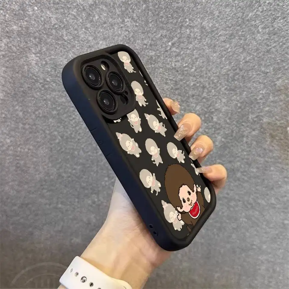かわいいモンチッチのiPhoneケース iPhone 17 16 15 14 13 12 11 Pro