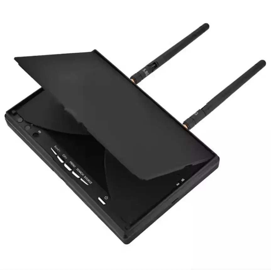 

fpv монитор DVR 5.8G 40CH 7-дюймовый ЖК-монитор 800x480 Dual Diversity Receiver Встроенный аккумулятор для FPV Drone RC Cars