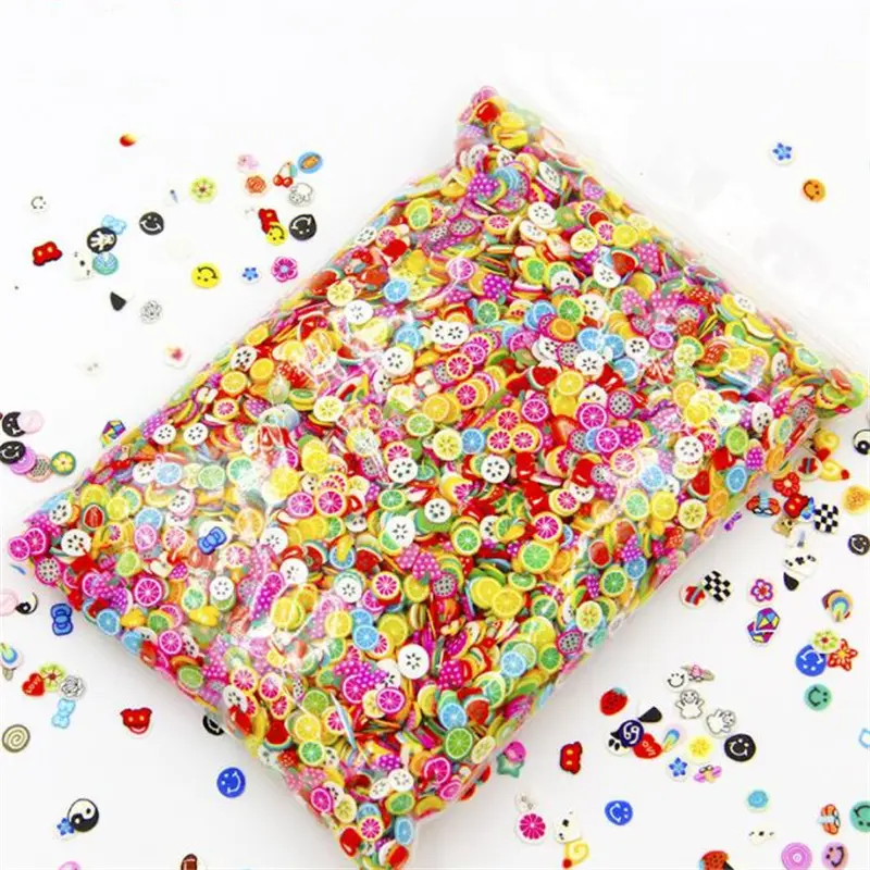1000Pcs Polymer Clay Resin Fruit Slice for Epoxy Silicone Mold DIY Craft Jewelry Cellphone Decoration Accessory Making Supplies - 2