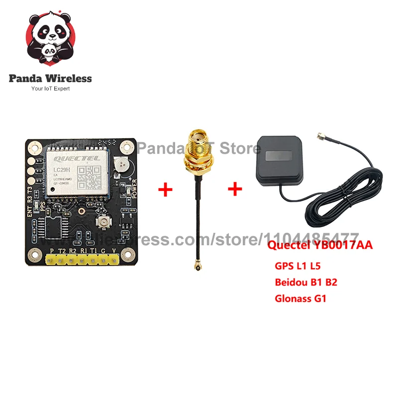 Quectel LC29H LC29HAA LC29HDA LC29HBA LC29HEA GNSS RTK Module Base Station GPS L1 L5 Receiver Board Dual Frequency Positioning