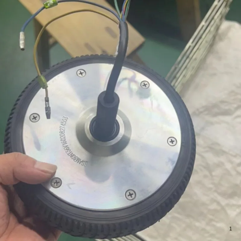 6.5 inch hub motor electric vehicle scooter pure copper wire 36V brushless motor camping trolley high torque