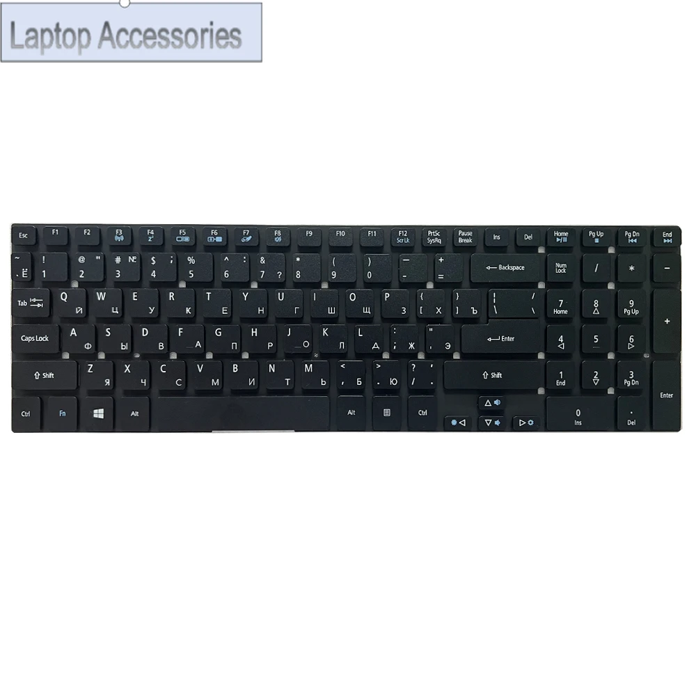New Russian Keyboard For Acer Aspire E1-771 E1-771G  E1-532 E1-532G E1-532P Clavier Pour V121702AS4 V121730AS4 RU Black