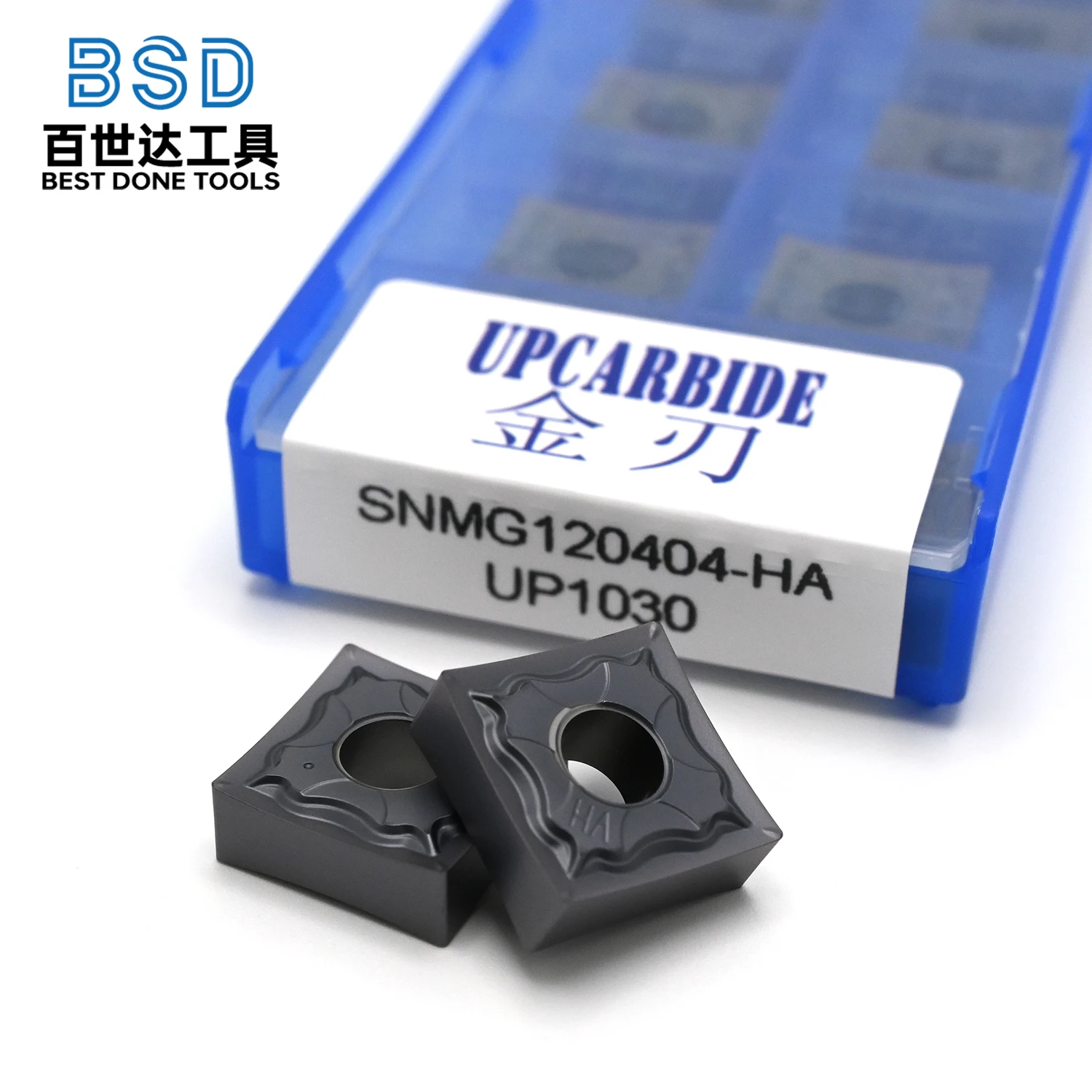 Insertos de carburo SNMG120404 – UP1030 para mecanizado