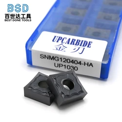 Insertos de carburo SNMG120404 – UP1030 para mecanizado