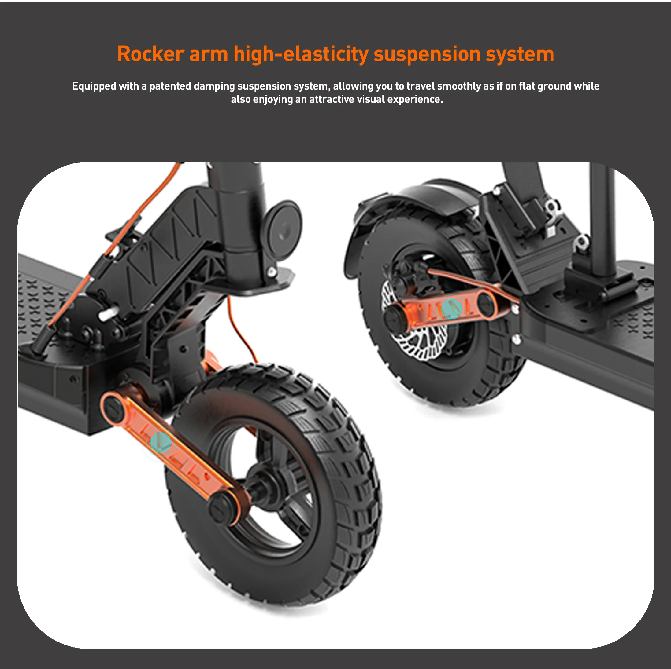 Trottinette électrique JOYOR S8-E – 800W, 26AH, 80km D'autonomie, Siège Réglable, Pliable