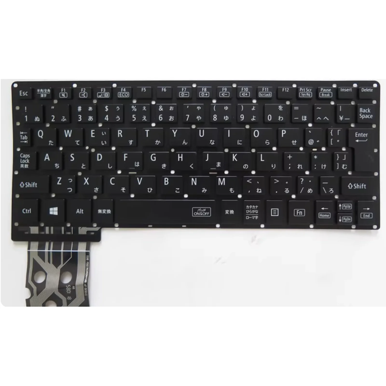 

JP Japan Layout for VH-3 VKT12H-3 PC-VKT12HZG1 PC-NM150KAB NEC VH-1 VKT12H-1 Laptop Keyboard