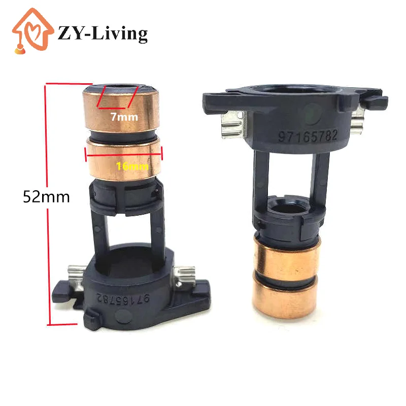 1Pcs Generator Slip Rings Collecting Ring For VW Gol Benz BMW Audi Fiat Alternator Collector Device Copper Head (7*16*52mm)